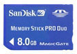 Sandisk Memory Stick PRO Duo? 8GB (SDMSPD-8192-E)